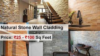 Natural Stone Wall Cladding Design Ideas and Price Guide | Elevate Your Walls with Stone Wall Tiles