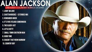 Alan Jackson  Best Classic Country Music  Alan Jackson Full Album