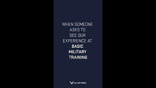 Join Us At Basic Military Training