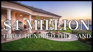 $4,300,000 Living in the CLOUDS OF RANCHO SANTA FE!!! (Pure Luxury)