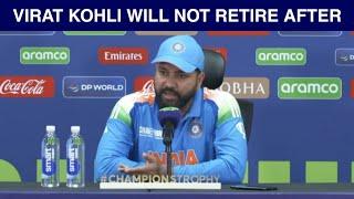 "All Questions about Virat Kohli" Retirement | Rohit Sharma press conference today | IND vs AUS