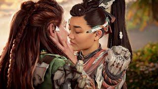 Horizon Forbidden West Burning Shores DLC - Aloy Kiss Seyka Her Quen Girlfriend - Romance Scene