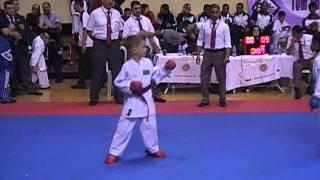 4th World Shotokan Karate Championships 2013 İvan Matveev kumite shobu 6-7 years