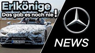 Mercedes-NEWS: Brandheiße Erlkönige, GEHEIME V8 Tests?, Maybach SL 680 & smart #5 Sondermodell