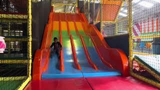 Aidan on giant slide super cool @aidans adventures2023