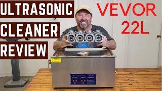 ULTRASONIC CLEANER VEVOR 22L UNBOXING AND REVIEW