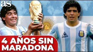 ARGENTINA HOMENAJEA A MARADONA ASÍ A LOS 4 AÑOS DE FALLECER. ¡BRUTAL!