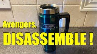 16oz Thermos King lid COMPLETE disassembly