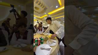 Wedding party food in Kabul, Afghanistan - غذای محفل عروسی در کابل ، افغانستان