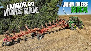  LABOUR HORS-RAIE 2022 : John Deere 8RX & charrue 10 FERS ! 