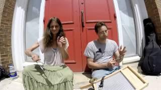 Asheville Busking: Just The Spoons