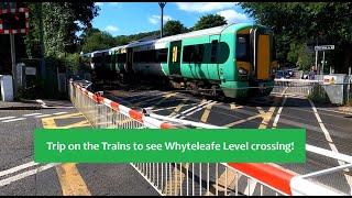 Train trip with level crossings! (Jacobs Train Journal)