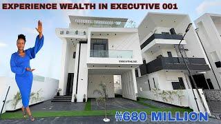 INSIDE THIS 680 MILLION NAIRA 5 BEDROOM DETACHED DUPLEX FOR SALE