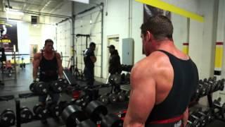 Adam Young Training at Armbrust Pro Gym