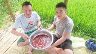 Tiết canh lợn thả rông của đb Hmông | Nhịp Sống Tây Bắc