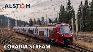 CFR Călători - Alstom Coradia Stream RE-IR101 002 în probe de parcurs