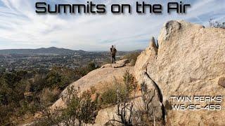 Summits on the Air - West to East Coast, S2S and France on 5 Watts