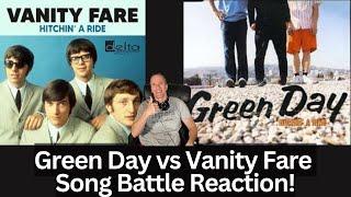 Reaction to Green Day vs Vanity Fare  - Hitchin' A Ride Song Battle!