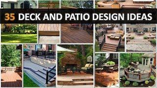 35 Deck and Patio Design Ideas - DecoNatic