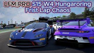 LFM PRO | Hungaroring ACC First 4 Laps External Camera #LFM #assettocorsacompetizione #simracing