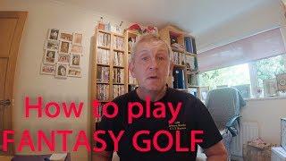 How to play Fantasy Golf