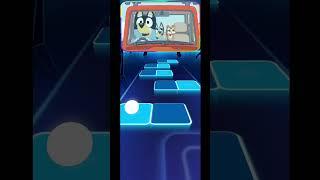 bluey Tile Hop EDM Rush Gameplay #tileshop #tileshopedmrushsong #coffindance #bluey