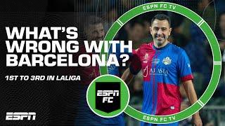 What’s gone WRONG with Barcelona?  Falls from 1st to 3rd in LALIGA?!  | ESPN FC