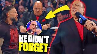 NOT WHAT IT SEEMS! Paul Heyman Proves He’s NOT REALLY On Roman Reigns’ Side After All