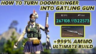 Once Human Turn Doombringer Into Gatling Gun! BEST END GAME DOOMBRINGER BUILD, Insane DPS Build