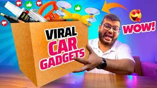 I TESTED CHEAP Car Gadgets From Amazon  Buying VIRAL Car Gadgets Under ₹500 - Ep #31