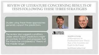 The Fundamental Cause Theory of Health Inequalities: An Overview & Application