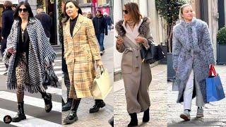 MILAN'S MOST STYLISH Winter Fashion Trends You Need to Know Now! LUXURY Winter Style!