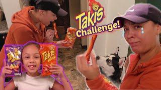 Spicy Takis Fuego Food Challenge! | Imani's Family Fun World