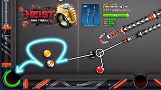 Most DANGEROUS ESCAPE in 8 Ball Pool - Heist Winstreak - Gaming With K