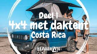 COSTA RICA IN 4X4 MET DAKTENT  | WILDKAMPEREN:LA FORTUNA, MONTEVERDE & SÁMARA | WERELDREIS VLOG 21