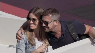 Nicole Kimpel and Antonio Banderas at the Venice Film Festival 2021