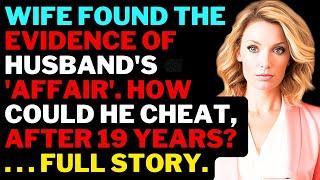 Wife Found The Evidence Of Husband's 'Affair'. How Could He Cheat, after 19 years? ... Full Story.