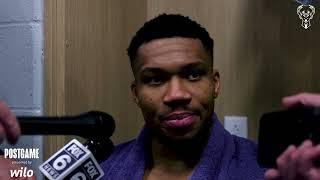 Giannis Antetokounmpo Postgame Media Availability | 12.31.24