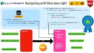 Navigting with data done right!! : Jetpack Compose  - 36