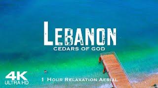 [4K] LEBANON 2024  بيروت لُبْنَان Beirut | 1 Hour Piano Relaxation Aerial Film