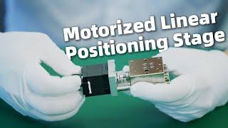 How to assemble a motorized linear positioning stage from 0?