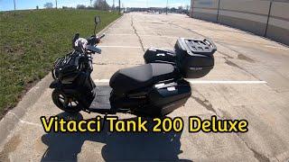 My New Scooter!!! Vitacci Tank 200 Deluxe