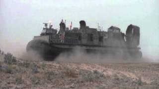 Spanish PHIBLEX - LCAC (Landing Craft Air Cushioned) Hovercraft Operations. Part 2/2 | AiirSource