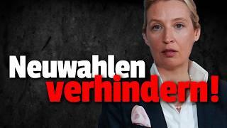 AfD will Neuwahlen VERHINDERN aus diesem Grund