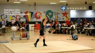 Sara Flynn (-63kg) 2013 Senior Nationals Attempts