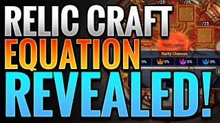 BEST RELIC CRAFTING COMBINATIONS REVEALED! | Raid: Shadow Legends