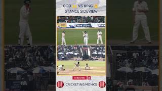 Virat Kohli  Sachin tendulkar stance sideview #viratkohli
