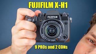 FUJIFILM X-H1 - 9 PROs and 2 CONs