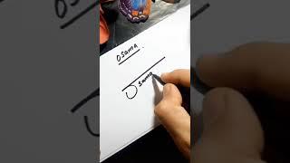 signature name Usama #shorts