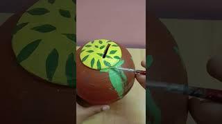 #creatorscraft #diy #piggybank #claypot diy piggy bank/clay pot diy .